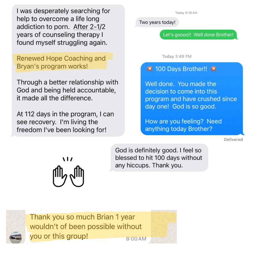 Testimonial about how community and accountability replaced shame and secrecy and porn