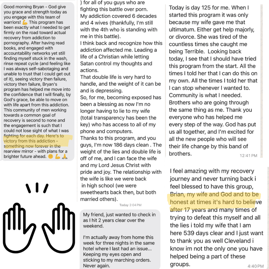 Pastor testimonial about partnering with Porn Free Marriage to equip their congregation.